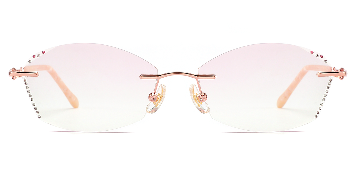 FOGLAX Rimless R115 RoseGold M