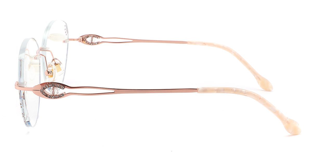 FOGLAX Rimless R129 RoseGold M, image 3 of 4