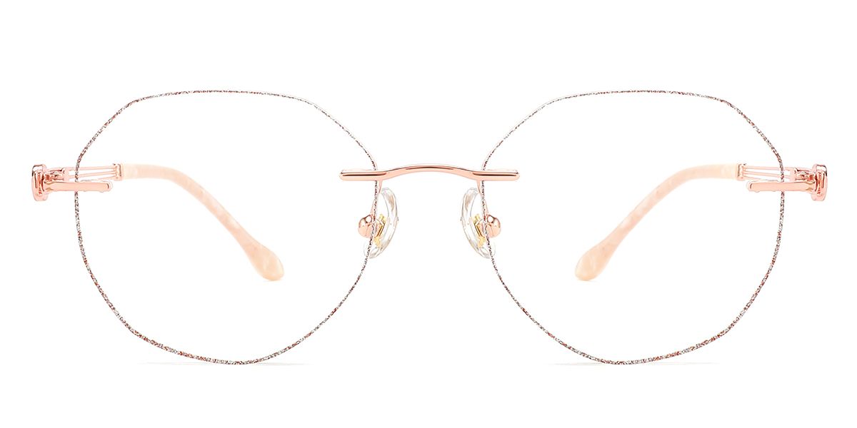 FOGLAX Rimless R135 RoseGold M