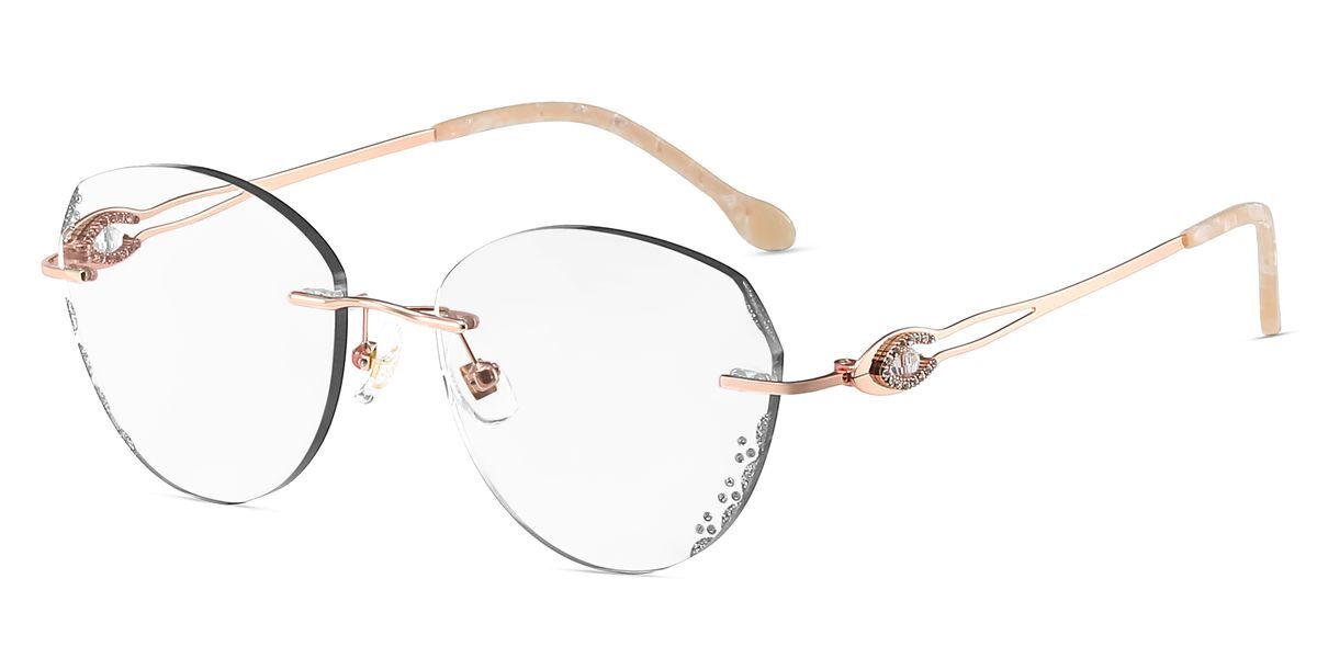 FOGLAX Rimless R129 RoseGold M, image 2 of 4