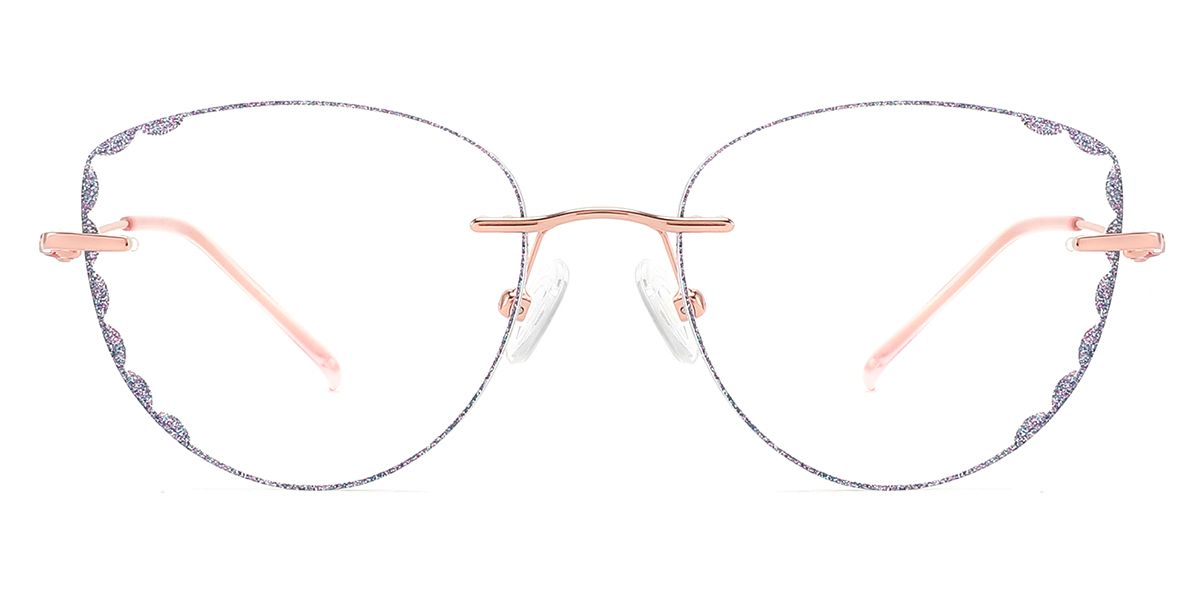 FOGLAX Rimless R124 M RoseGold